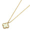 Sweet Alhambra Pendant Necklace 18K Yellow Gold