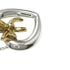 Pendant Necklace Sterling Silver and 18K Yellow Gold