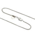 Initial M Pendant Necklace Sterling Silver