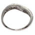 Band Ring 18K White Gold with Diamond