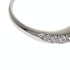 Band Ring 18K White Gold with Diamond