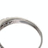 Band Ring 18K White Gold with Diamond