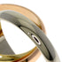 Vendome Louis Cartier Band Ring 18K Tricolor Gold