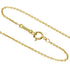 Open Heart Pendant Necklace 18K Yellow Gold 12.3mm