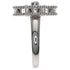 Vintage Alhambra Ring 18K White Gold