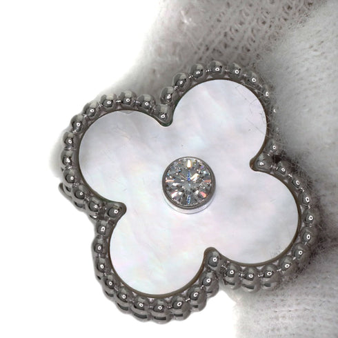 Vintage Alhambra Ring 18K White Gold