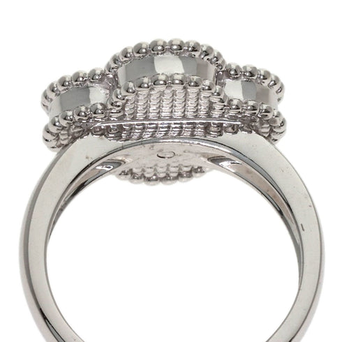 Vintage Alhambra Ring 18K White Gold