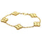 Vintage Alhambra Bracelet 18K Yellow Gold