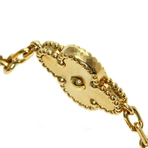 Vintage Alhambra Bracelet 18K Yellow Gold