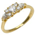 Seven-Stone Ring 18K Yellow Gold with Diamond