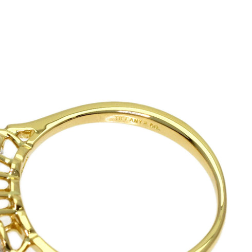 Seven-Stone Ring 18K Yellow Gold with Diamond