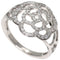 Camellia Ring 18K White Gold with Diamond