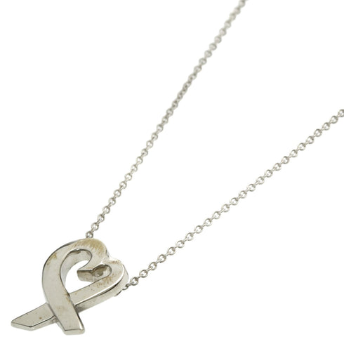 Loving Heart Pendant Necklace Sterling Silver