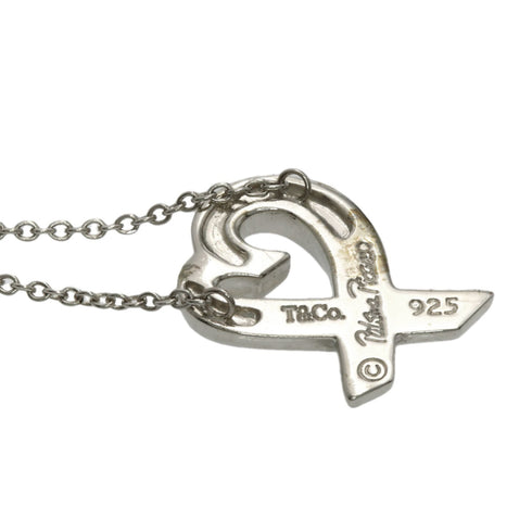 Loving Heart Pendant Necklace Sterling Silver