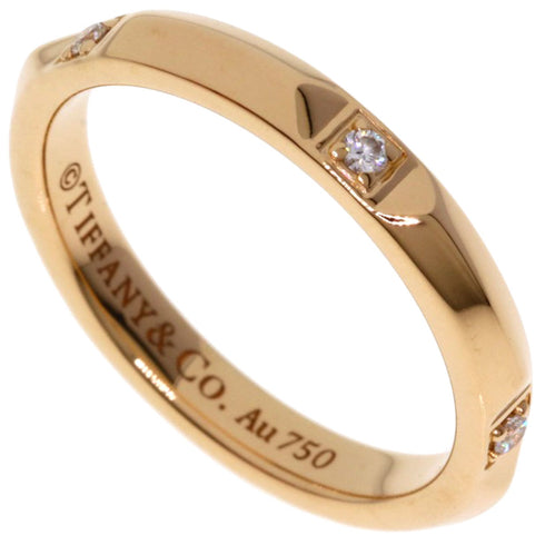 Band Ring 18K Rose Gold with Diamond