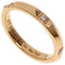 Band Ring 18K Rose Gold with Diamond