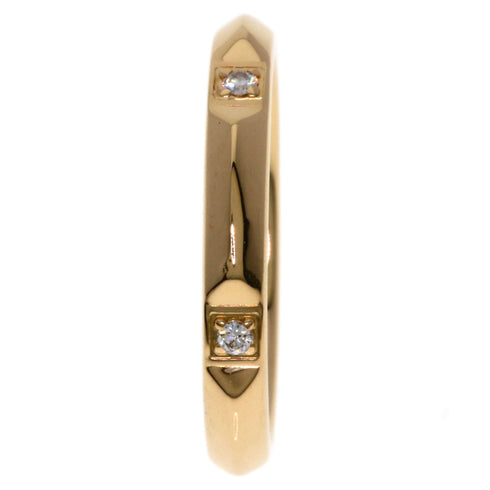 Band Ring 18K Rose Gold with Diamond
