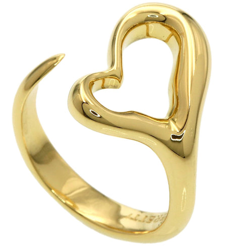 Open Heart Ring 18K Yellow Gold