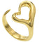Open Heart Ring 18K Yellow Gold