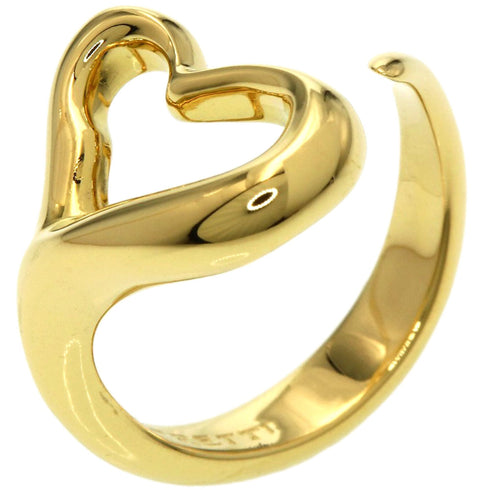 Open Heart Ring 18K Yellow Gold
