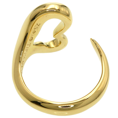 Open Heart Ring 18K Yellow Gold