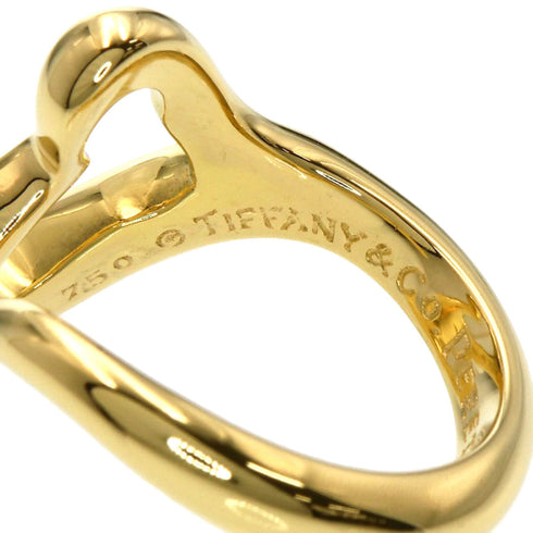 Open Heart Ring 18K Yellow Gold