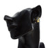 Vintage Alhambra Earrings 18K Yellow Gold and Onyx 18K Yellow Gold
