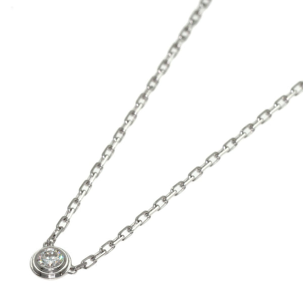 Diamants Légers d'Amour SM Pendant Necklace 18K White Gold with Diamond