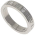 Double Ring 18K White Gold and Diamond