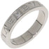 Double Ring 18K White Gold and Diamond