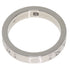 Double Ring 18K White Gold and Diamond