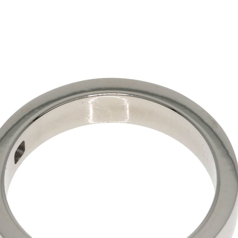 Double Ring 18K White Gold and Diamond