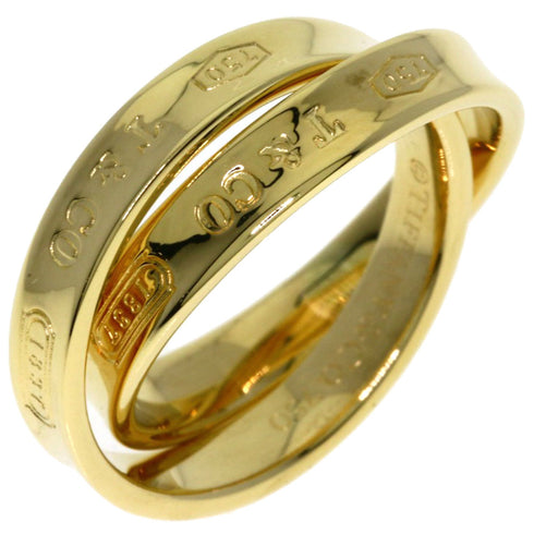 Interlocking Circle Ring 18K Yellow Gold