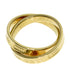 Interlocking Circle Ring 18K Yellow Gold