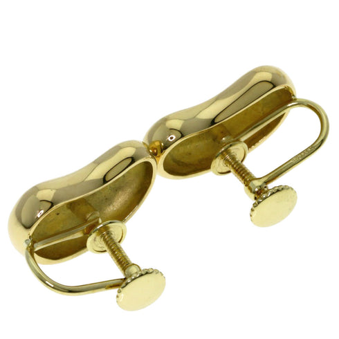 Bean Earrings 18K Yellow Gold 18.5mm 18K Yellow Gold