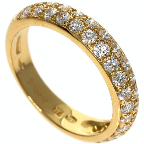 Band Ring 18K Yellow Gold With Diamond