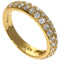 Band Ring 18K Yellow Gold With Diamond