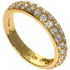 Band Ring 18K Yellow Gold With Diamond