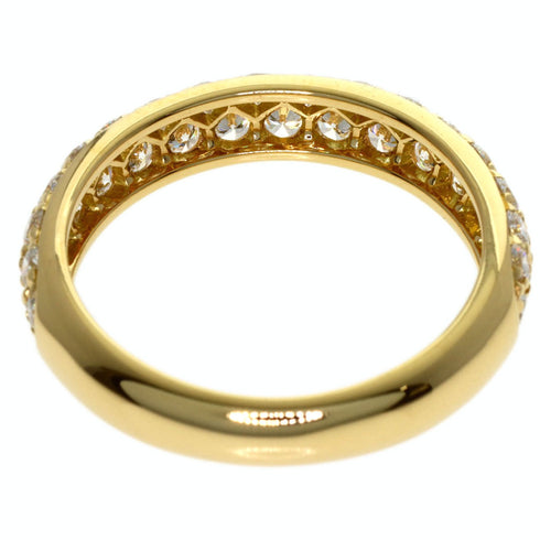 Band Ring 18K Yellow Gold With Diamond
