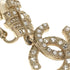 CC Logo Clip-On Earrings Metal Gold-Tone Metal