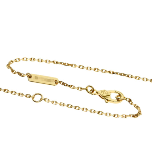 Vintage Alhambra Pendant Necklace 18K Yellow Gold