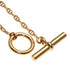 Pendant Necklace 18K Rose Gold Mini with Diamond