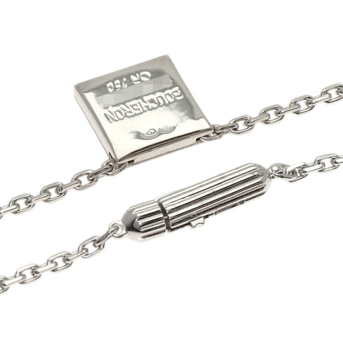 Pendant Necklace 18K White Gold with Diamond