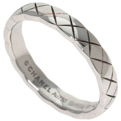 Band Ring 18K White Gold Small