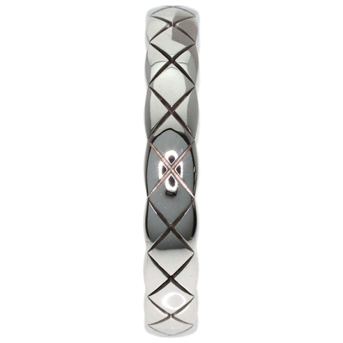 Band Ring 18K White Gold Small