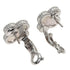 Vintage Alhambra Earrings 18K White Gold 18K White Gold