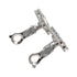 Vintage Alhambra Earrings 18K White Gold 18K White Gold