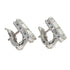 Vintage Alhambra Earrings 18K White Gold 18K White Gold
