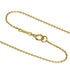 Open Heart Pendant Necklace 18K Yellow Gold 11.5mm
