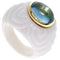 Chandra Ring 18K Yellow Gold and Topaz